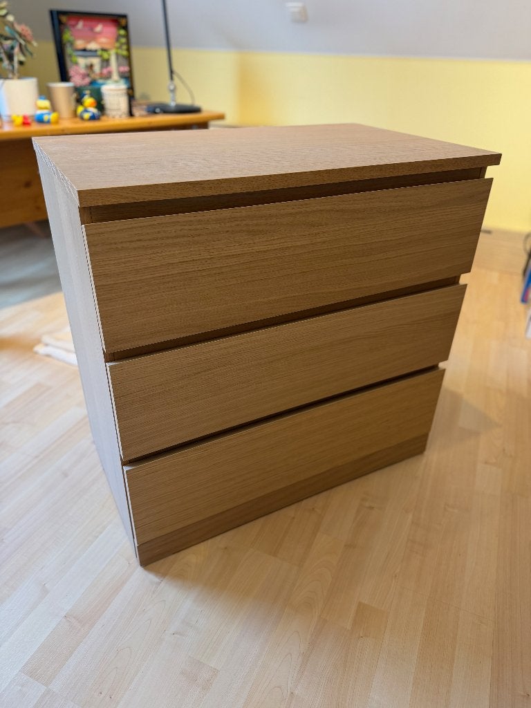 IKEA Malm met 3 laden, Huis en Inrichting, Ophalen, Gebruikt, 50 tot 100 cm, 3 of 4 laden