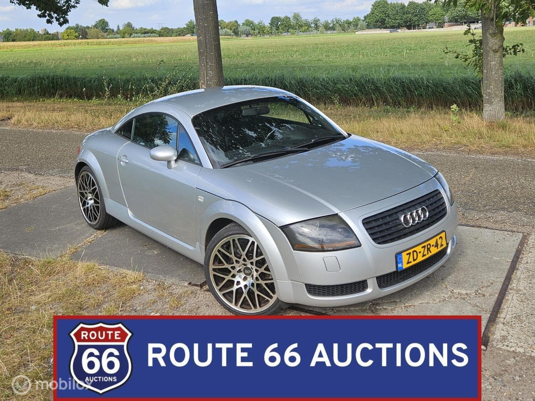 Audi TT | 1999 | Route 66 Auctions, Zwart, Bedrijf, Handgeschakeld, Audi