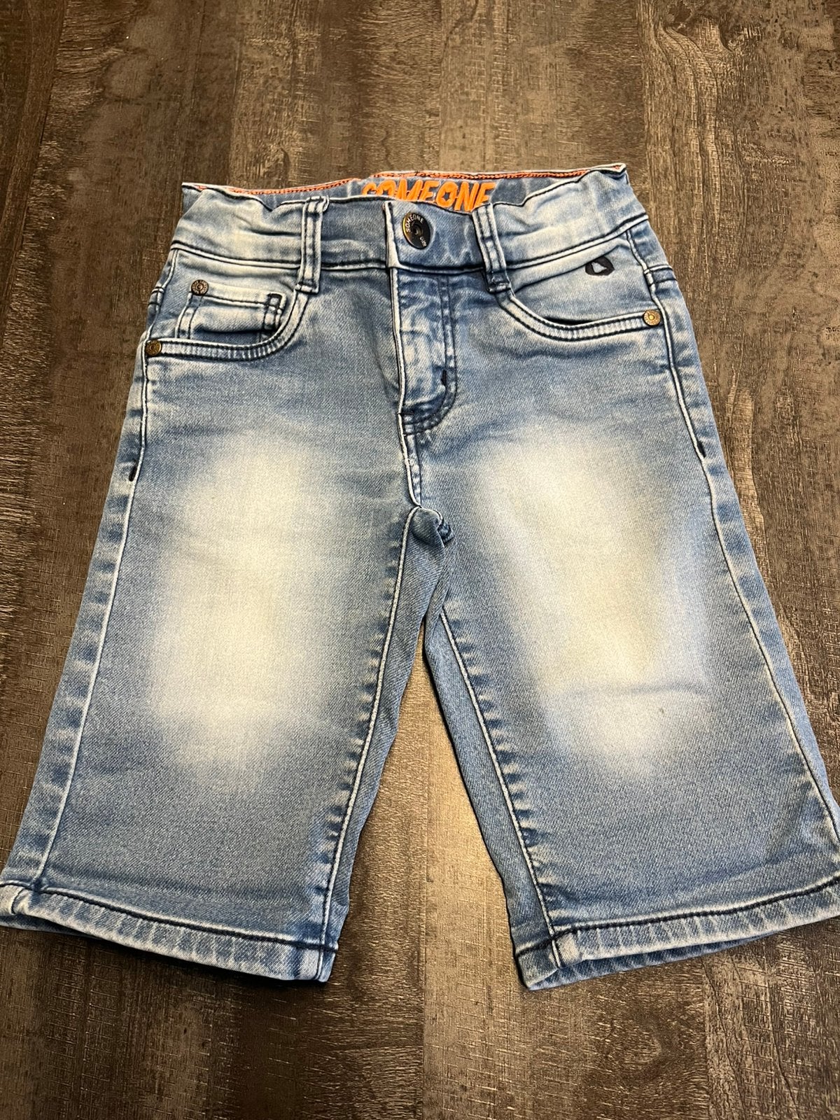 Jeans short maat 128, Ophalen of Verzenden, Zo goed als nieuw