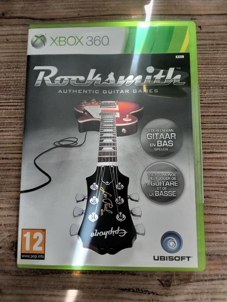 Rocksmith - Xbox 360, Games en Spelcomputers, Games | Xbox 360, Zo goed als nieuw, Muziek, 2 spelers, Vanaf 12 jaar, Verzenden