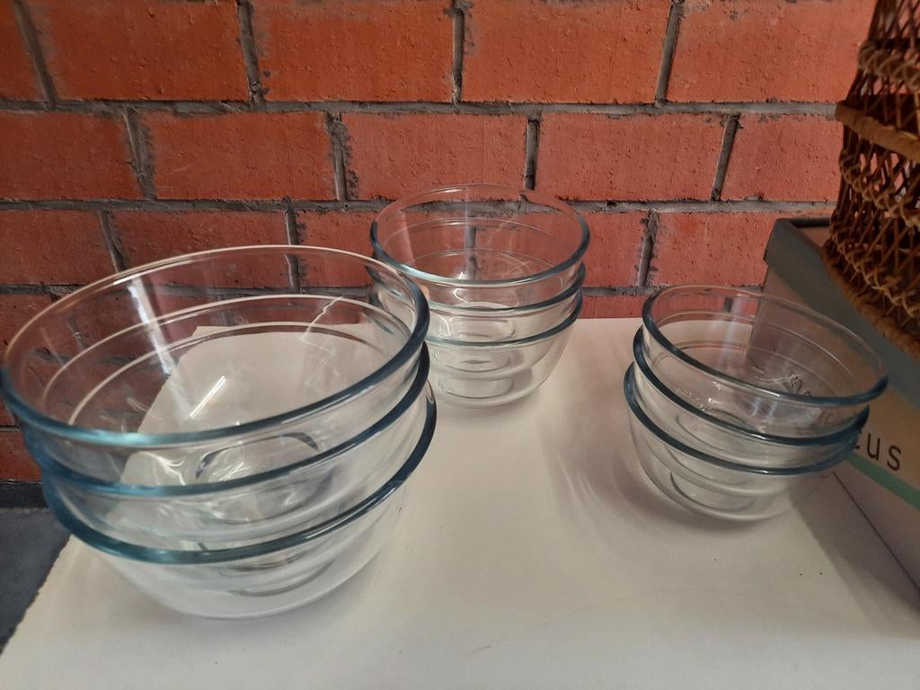 Glazen kommen, Huis en Inrichting, Keuken | Potten en Pannen, Ophalen