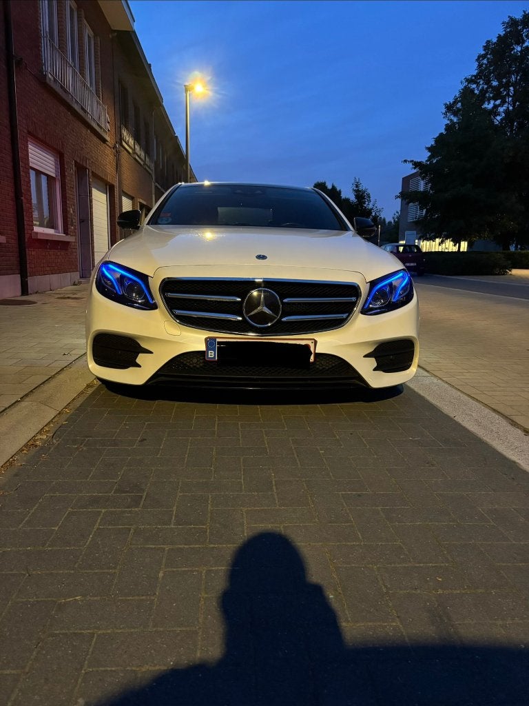 Mercedes Benz 220 AMG, Automaat, 145 kW, Leder en Stof, Wit