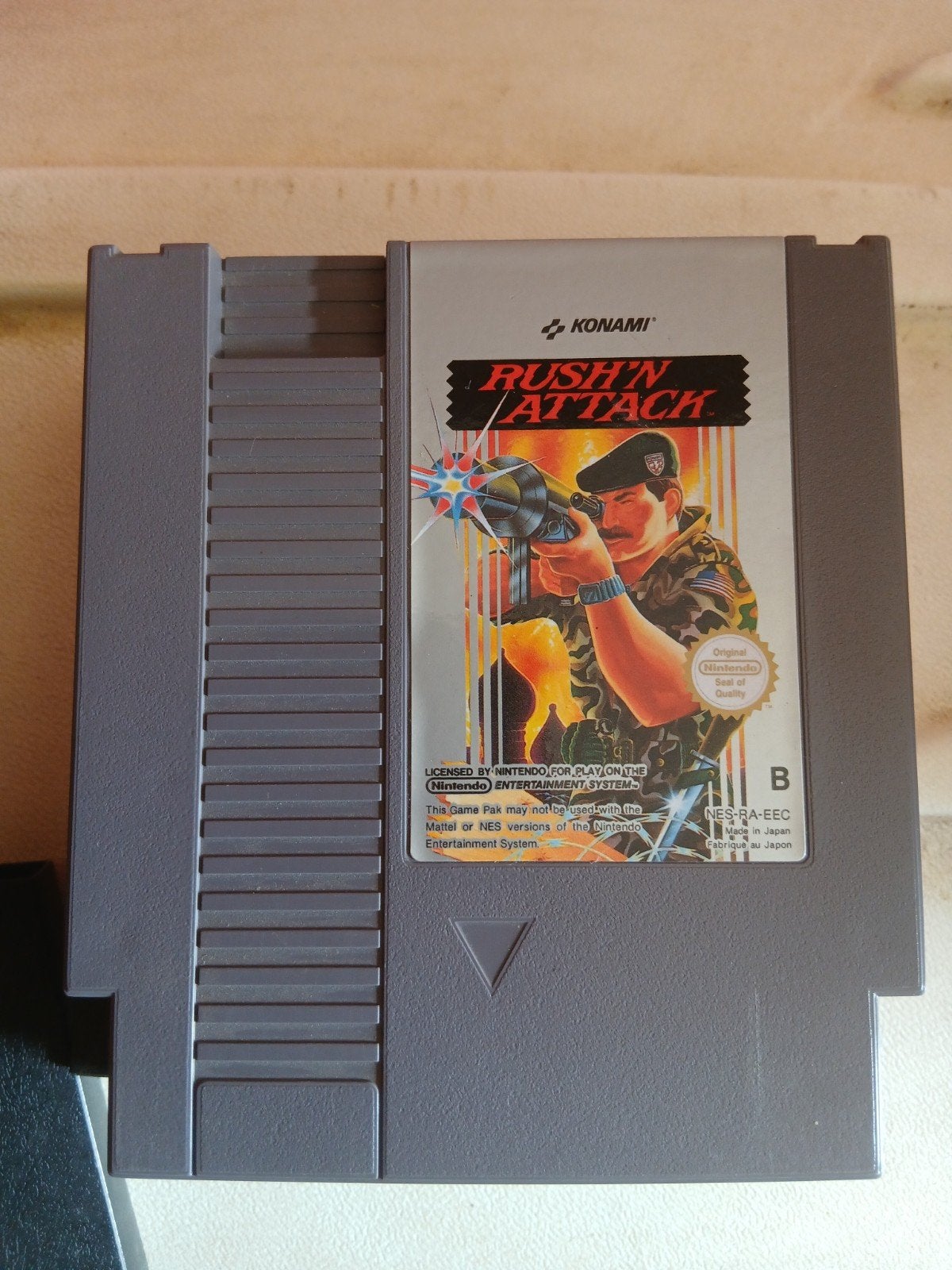 Rush'n Attack (Konami) - Originele NES Game - Getest & Werke, Enlèvement