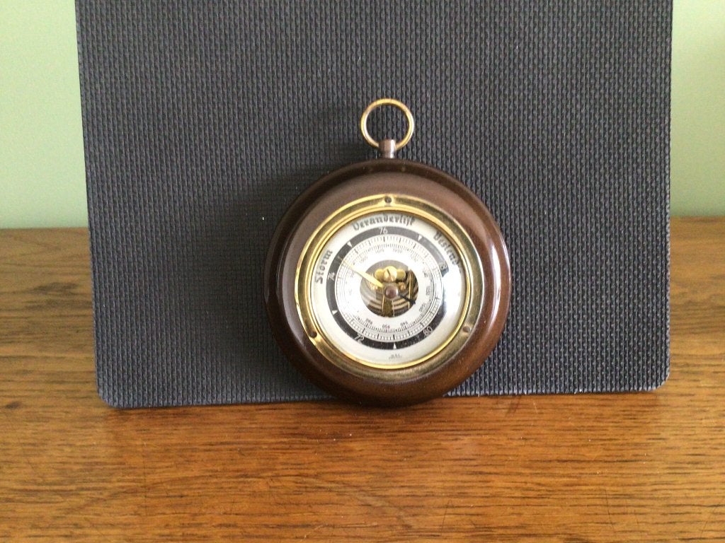 Barometer, Audio, Tv en Foto, Weerstations en Barometers, Ophalen, Zo goed als nieuw, Barometer
