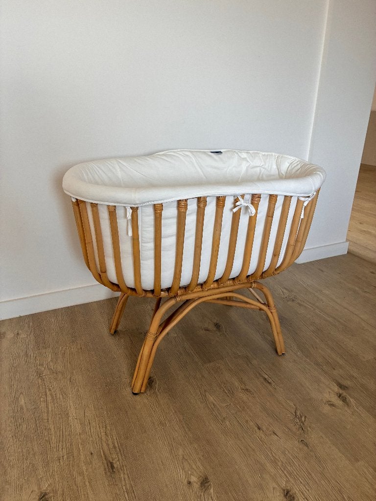 Rotan wieg Childhome, Kinderen en Baby's, Babywiegjes en Ledikanten, Ophalen, Nieuw, Wieg