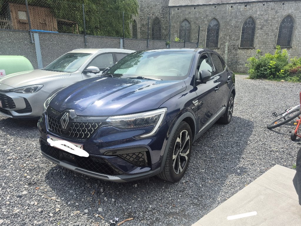 Renault Arkana 1.6i E-Tech Techno, Auto's, Arkana, Blauw, Leder en Stof, 5 zetels