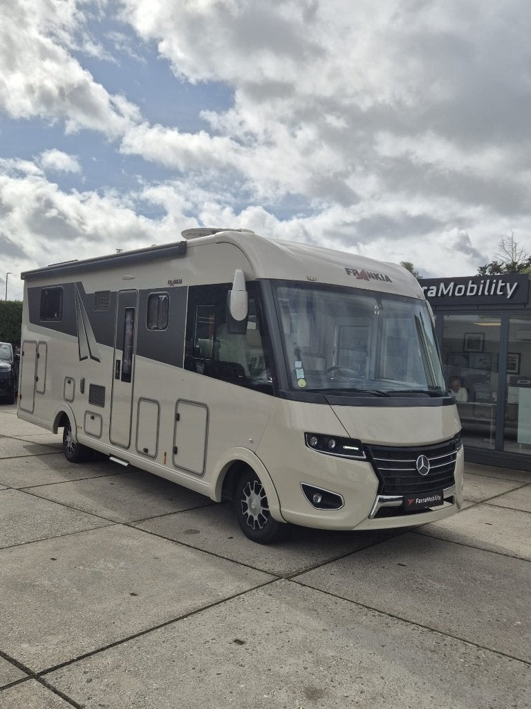 Frankia Platin 7900 QD/2020 Mercedes 3.0_V6 – Automaat, Caravans en Kamperen, Decoder, Mercedes-Benz, Bedrijf, Diesel