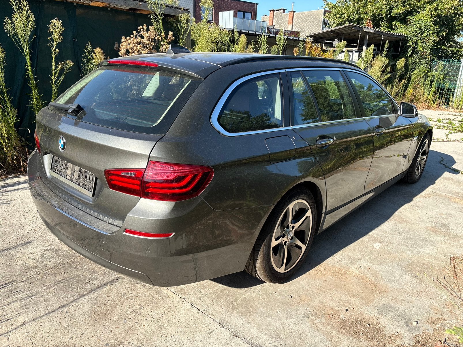 Blw 520 d break automaat, Autos, BMW, Cuir, Argent ou Gris, Euro 6, 5 portes