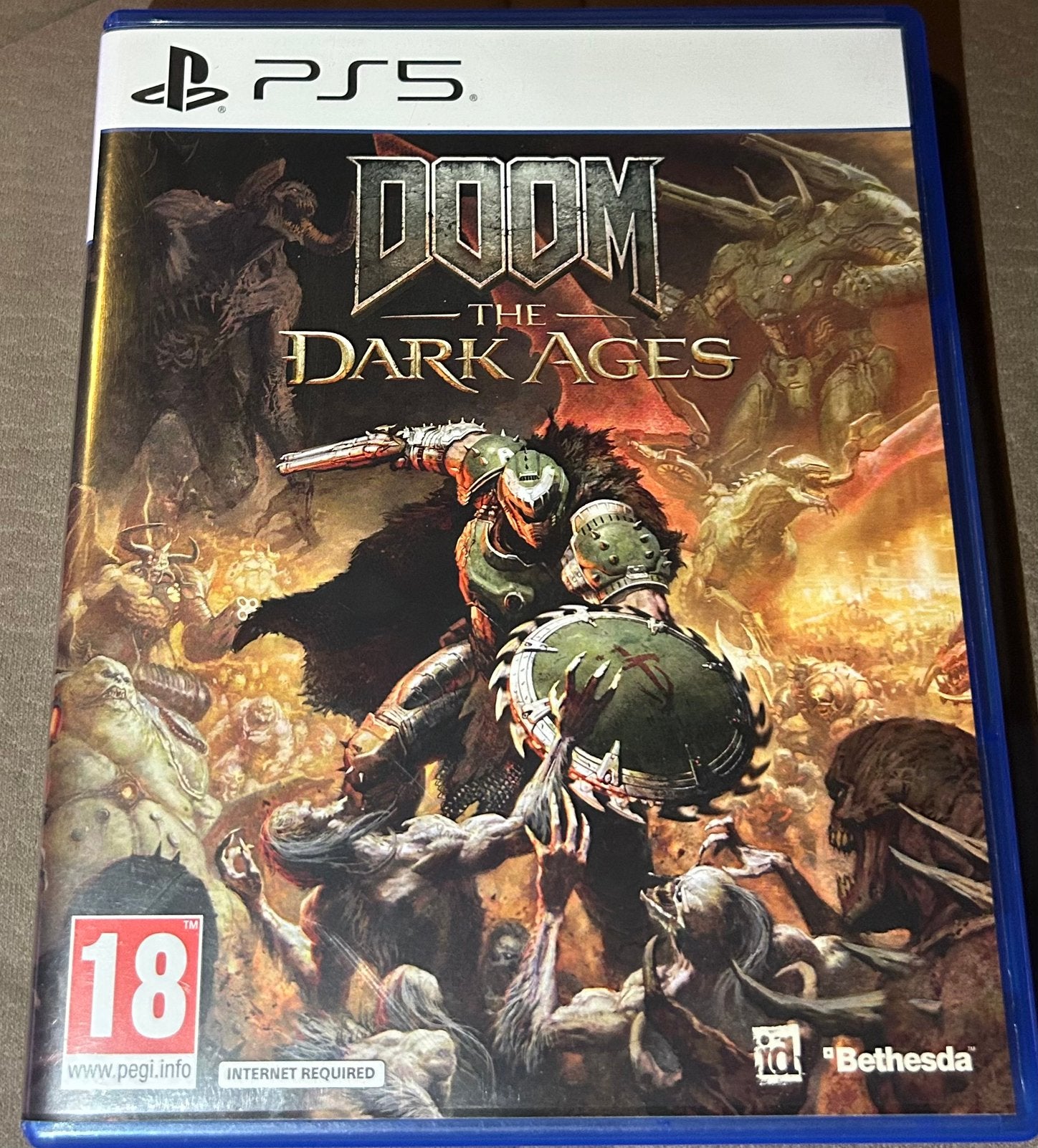 DOOM - The Dark Ages Playstation 5, Consoles de jeu & Jeux vidéo, Shooter, 1 joueur, À partir de 18 ans, Comme neuf