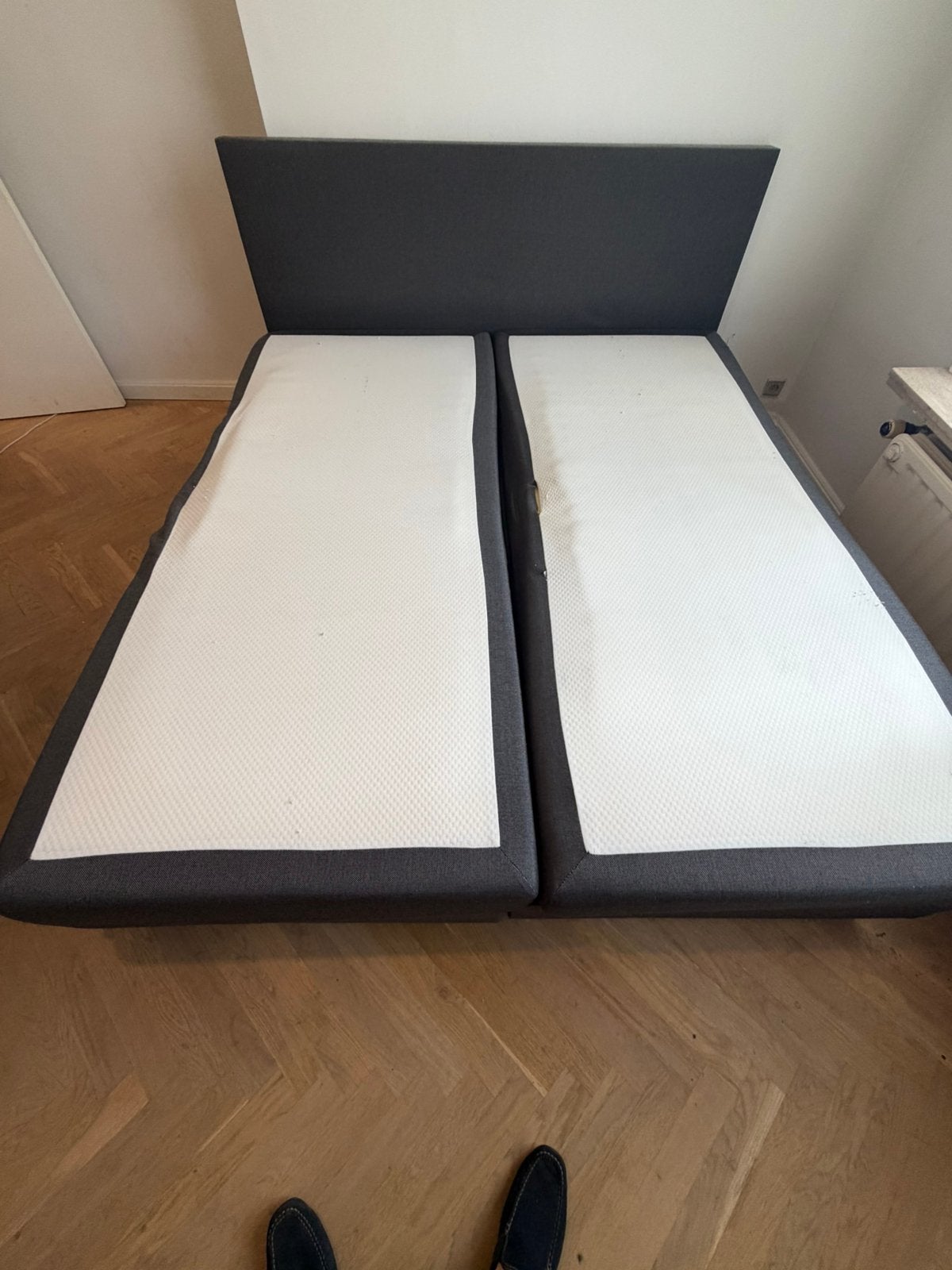 Gebruikte boxspring, Huis en Inrichting, Ophalen, Gebruikt, Tweepersoons, 180 cm