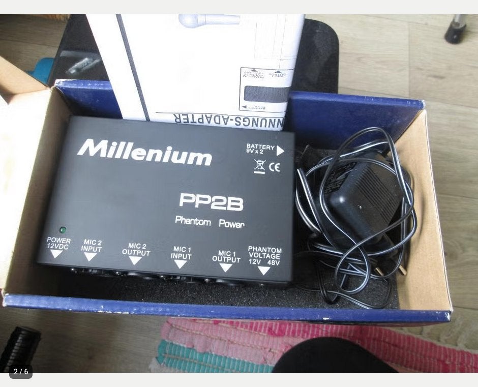 Direct box phantom power adapter, Musique & Instruments, Microphones, Enlèvement ou Envoi, Neuf, Autres types