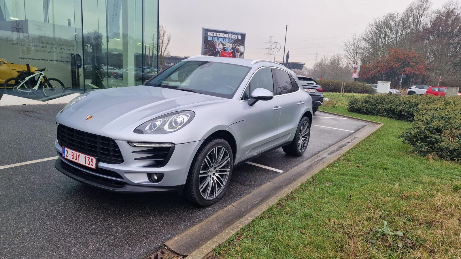Porsche Macan S 3.0 V6 Bi-turbo PDK, Auto's, Automaat, Zwart, Leder, Particulier