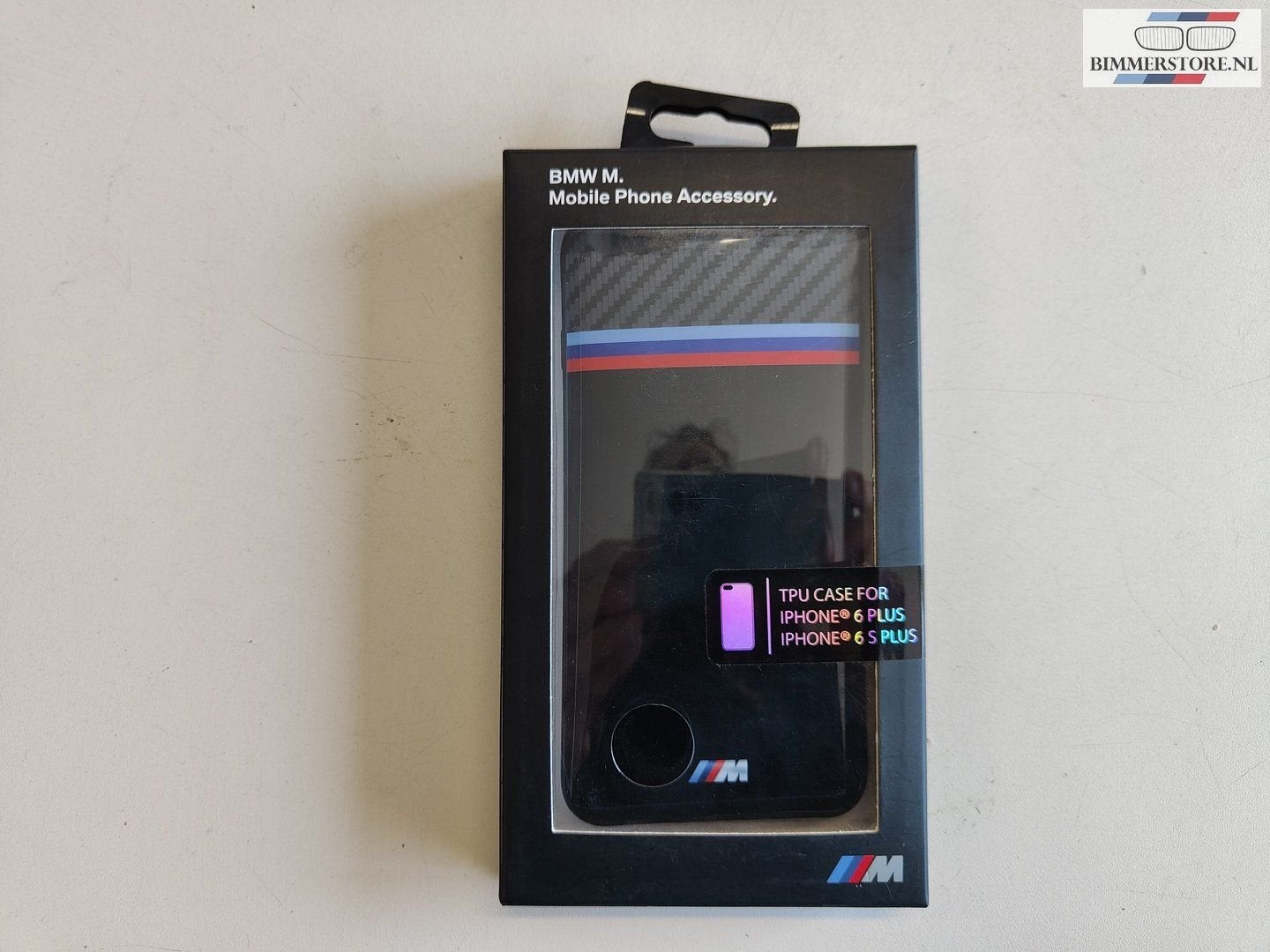 Telefoonhoes iPhone 6 plus BMW M-Performance 80212413759, Telecommunicatie, Mobiele telefoons | Hoesjes en Screenprotectors | Overige merken