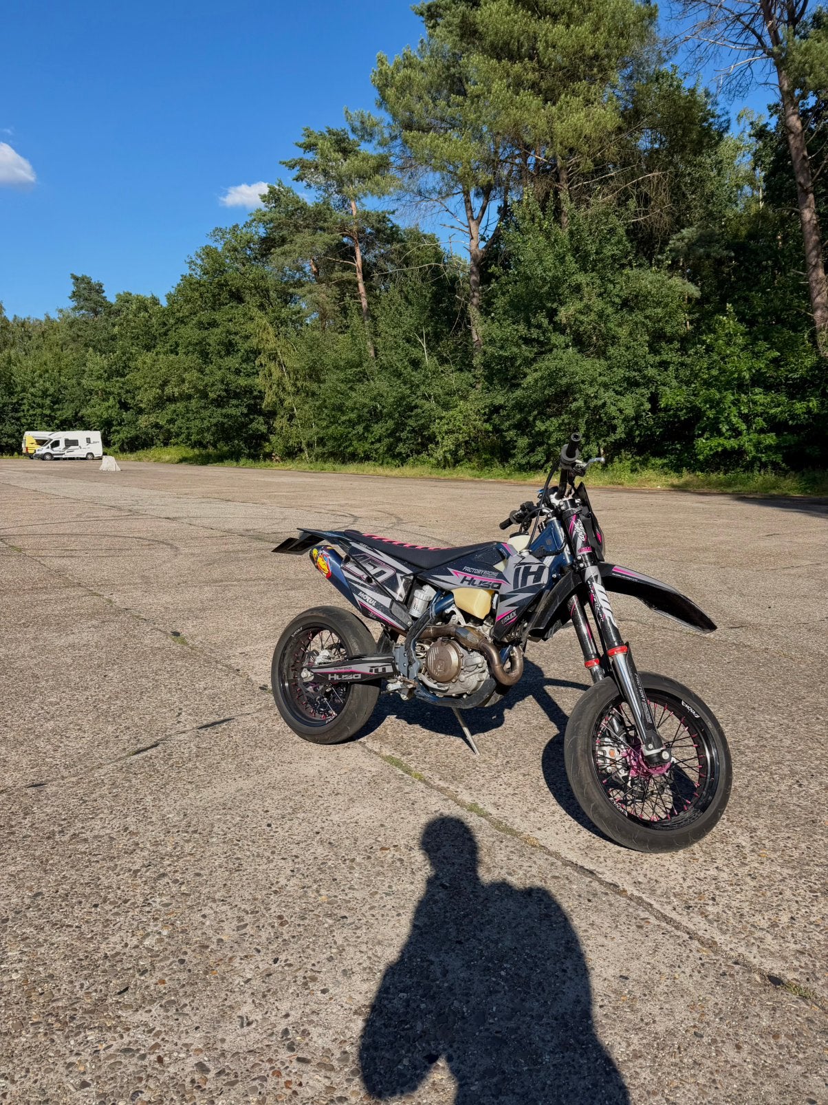 Husqvarna fe 450, Particulier, Minimaal motorrijbewijs A2, SuperMoto