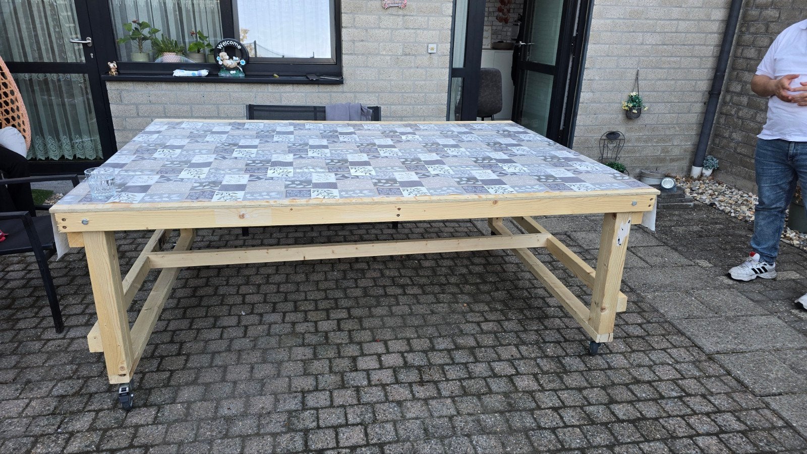tafel 212 x 150, Ophalen