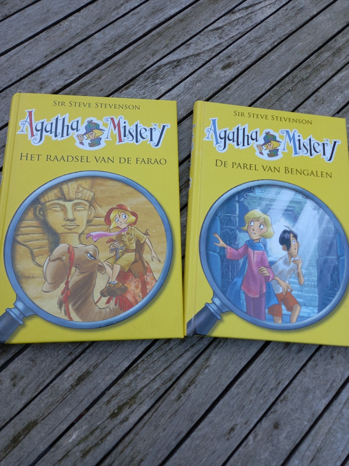 Agatha Mistery 2 boeken, Ophalen of Verzenden, Zo goed als nieuw, Agatha mistery
