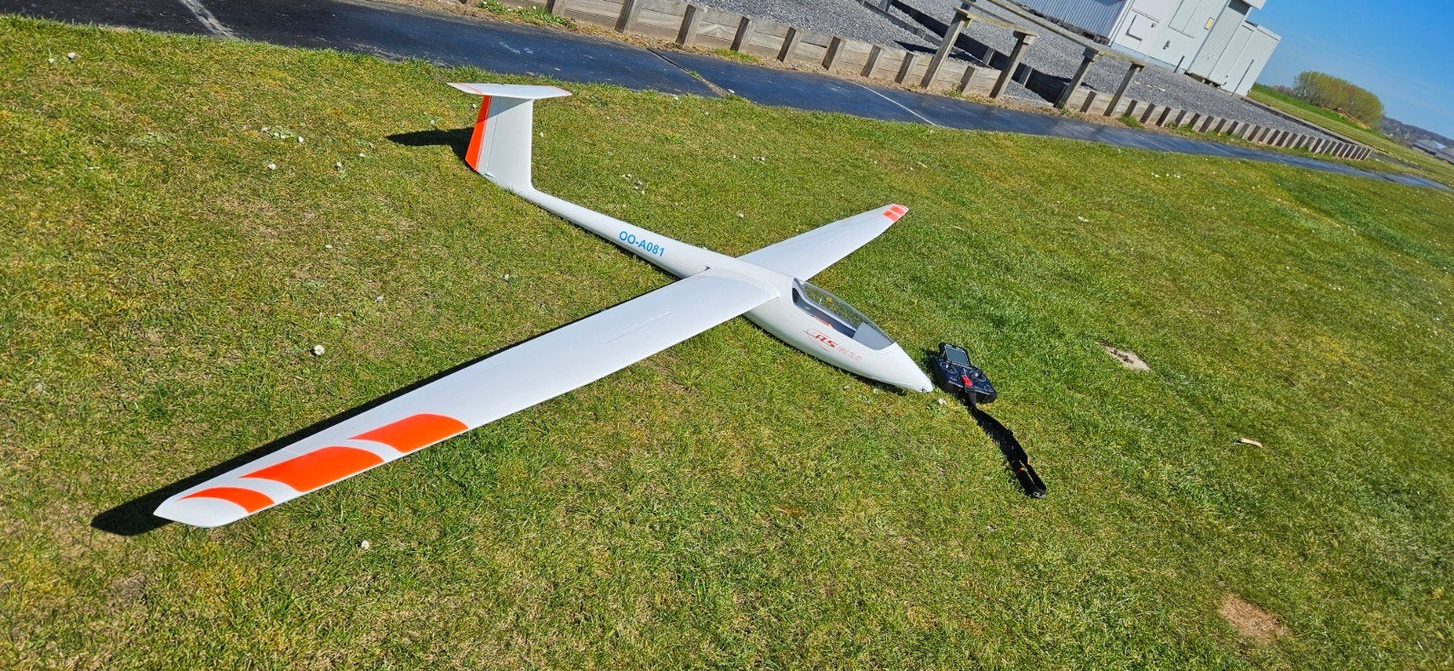 Planeur rc Asw 20 valenta D-box carbone, Enlèvement