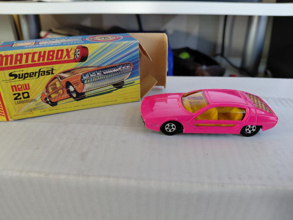 Boite Matchbox 20d Lamborghini Marzal 1969 Type « H New », Enlèvement ou Envoi, Comme neuf, Voiture