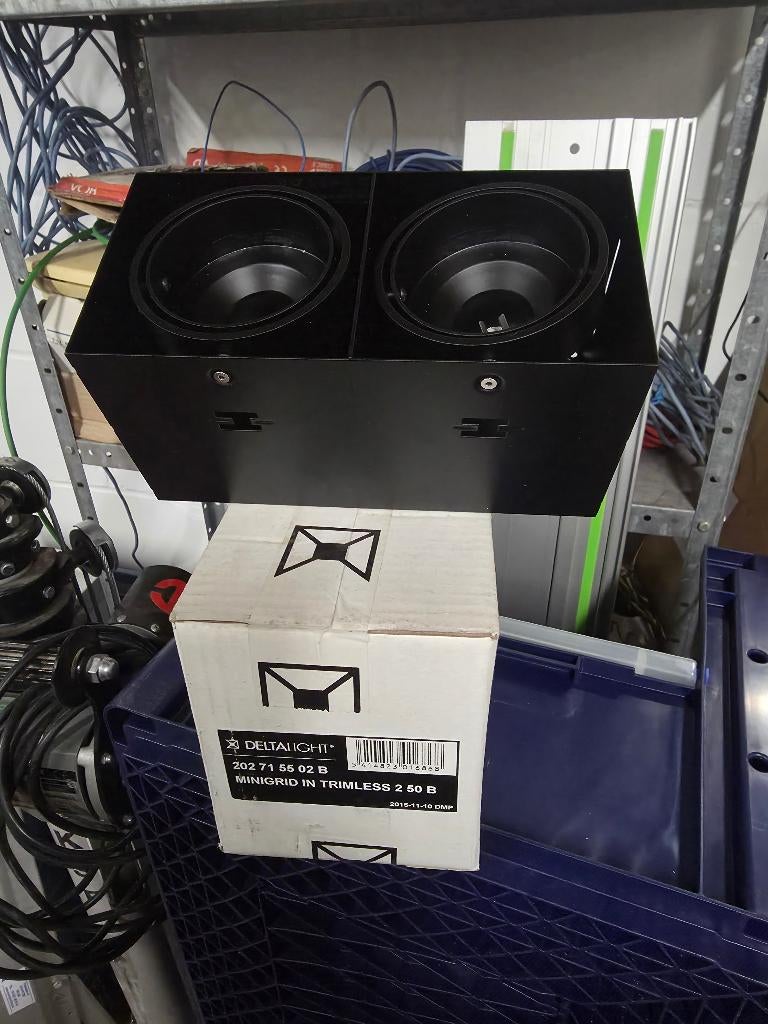 Deltalight minigrid, Maison & Meubles, Lampes | Spots, Neuf, Encastré(e), Spot encastrable ou Spot mural, Enlèvement