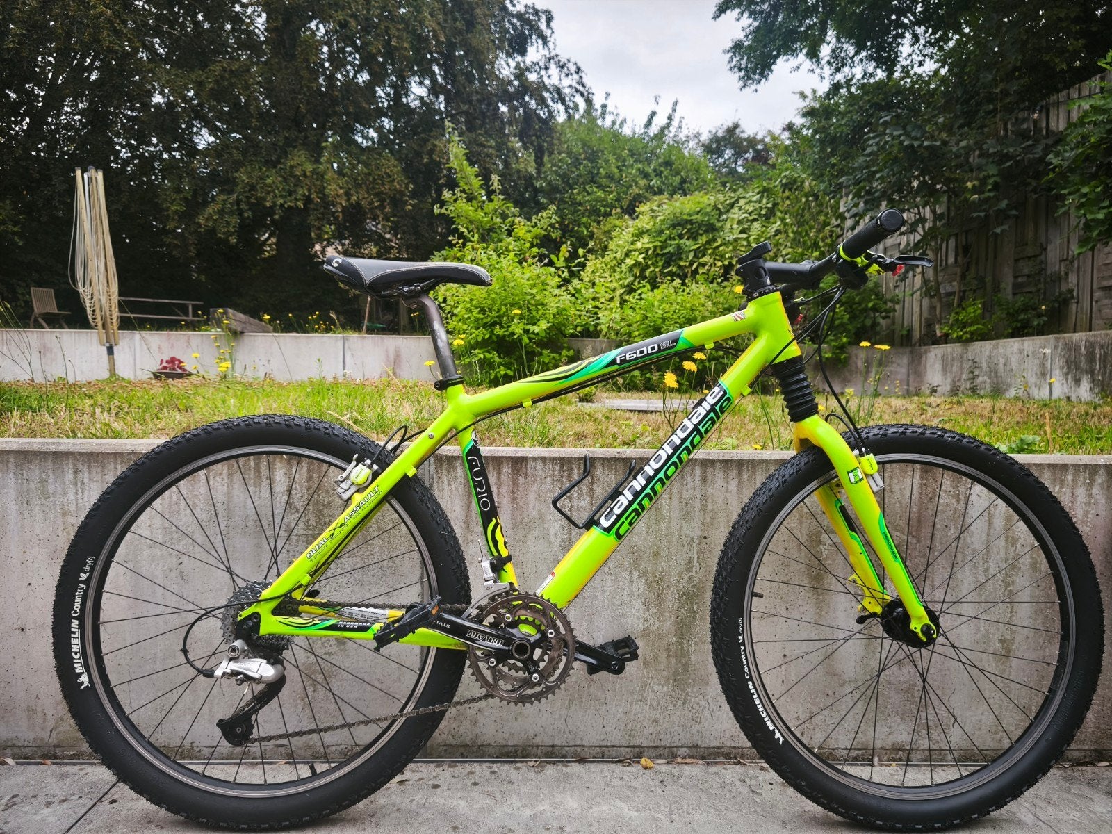 Cannondale F600SL, Enlèvement