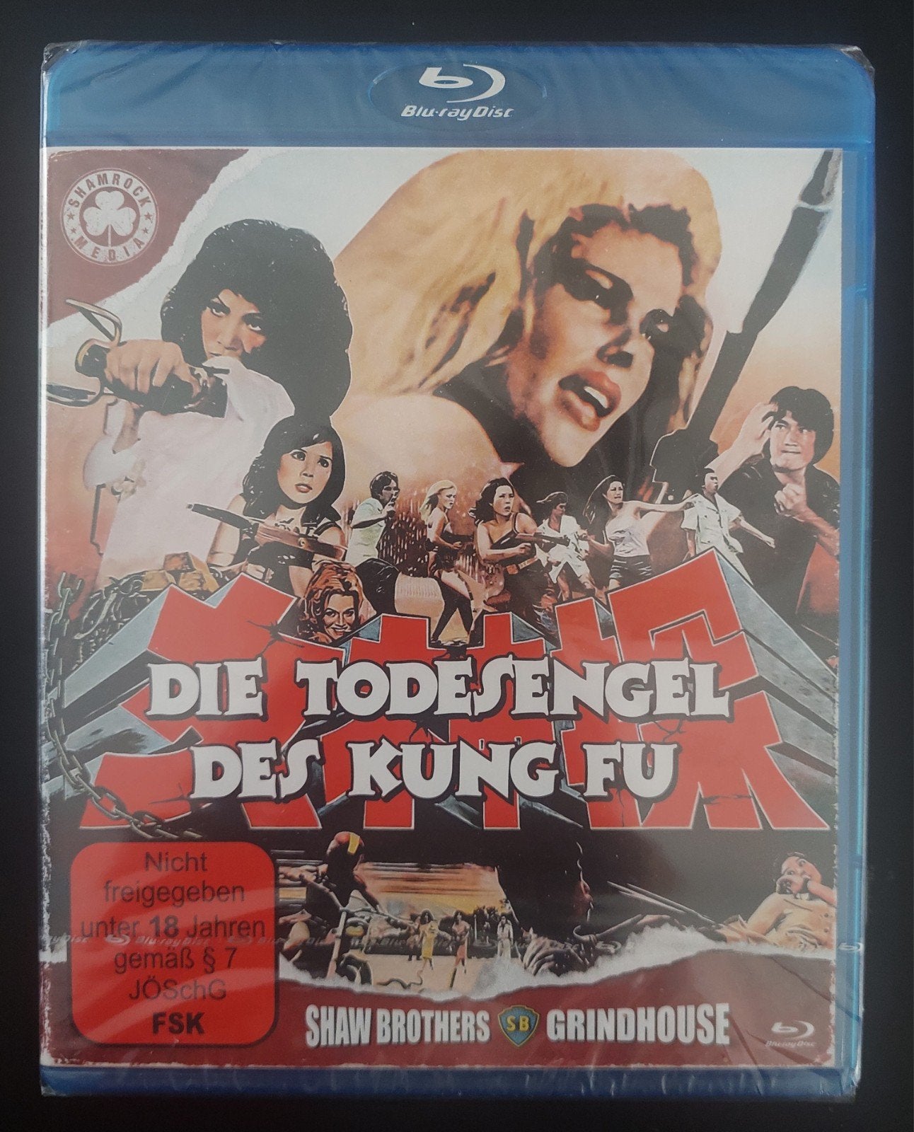 Blu-ray Die Todesengel des Kung Fu, Ophalen of Verzenden, Engels, Blu-ray, Engels