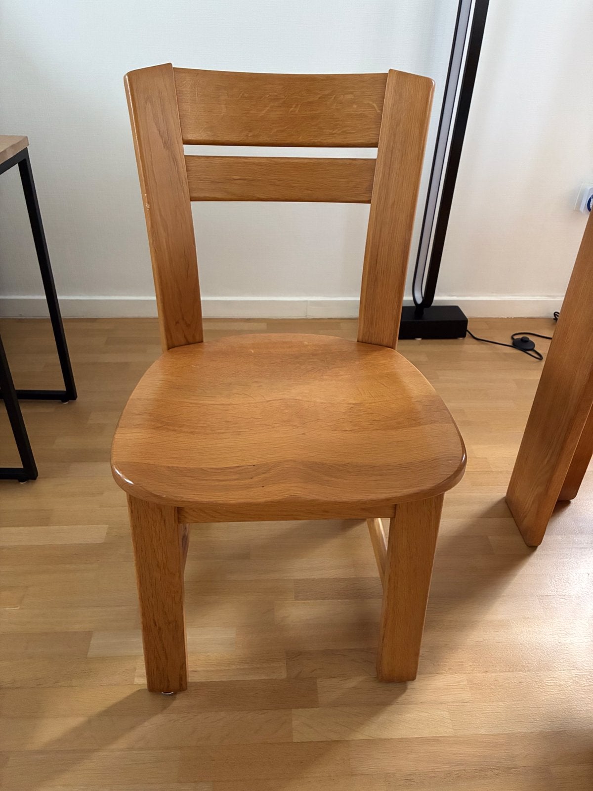 6 Eiken Stoelen, Enlèvement, Comme neuf, Landelijk, 6 à 8 chaises