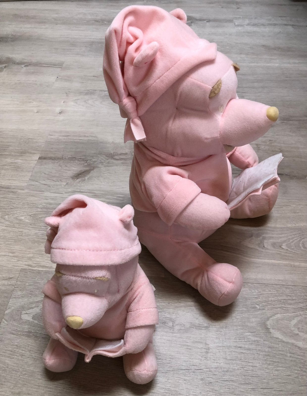 Winnie de poeh beren , 2 stuks, Ophalen, Zo goed als nieuw
