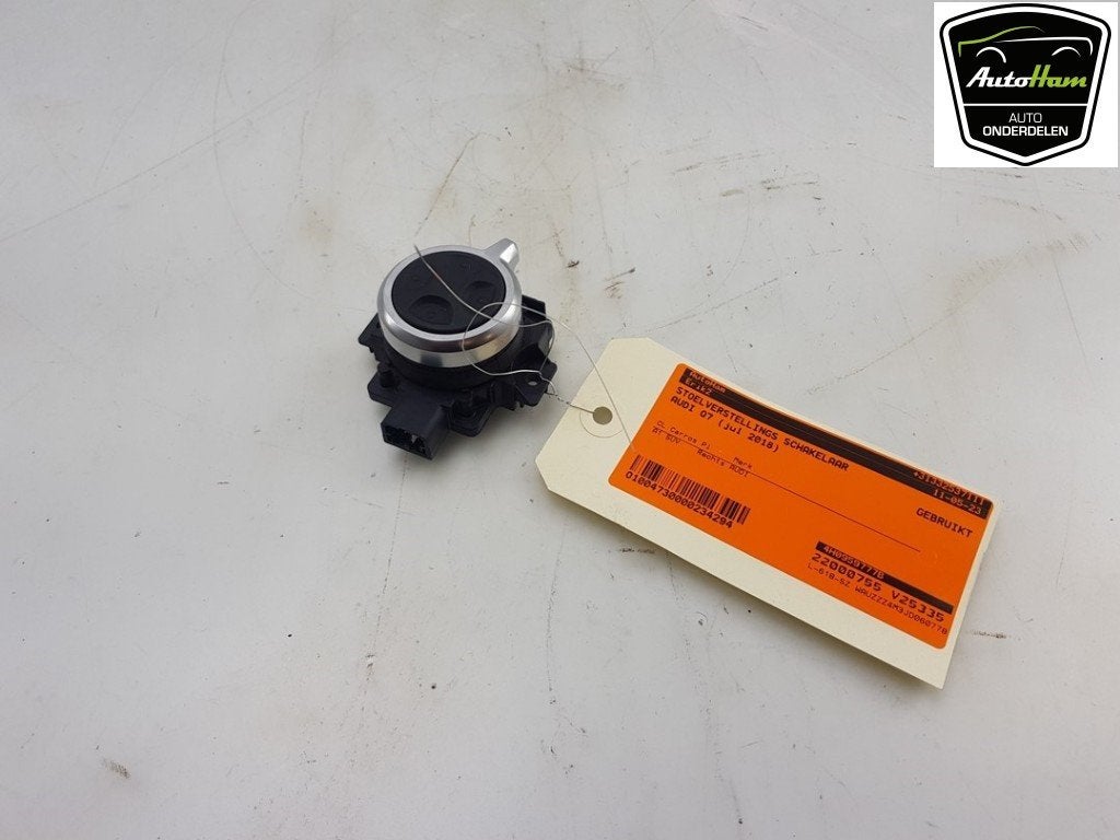 COMMANDE DE REGLAGE DE SIEGE Audi SQ7 (4MB / 4MG), Auto-Union-Straße  1,
85057  Ingolstadt, DE, Info@audi.de, Audi, Utilisé