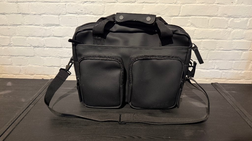 RAINS Texel Tech Bag, 17 inch of meer, Nieuw, Ophalen of Verzenden, Zwart