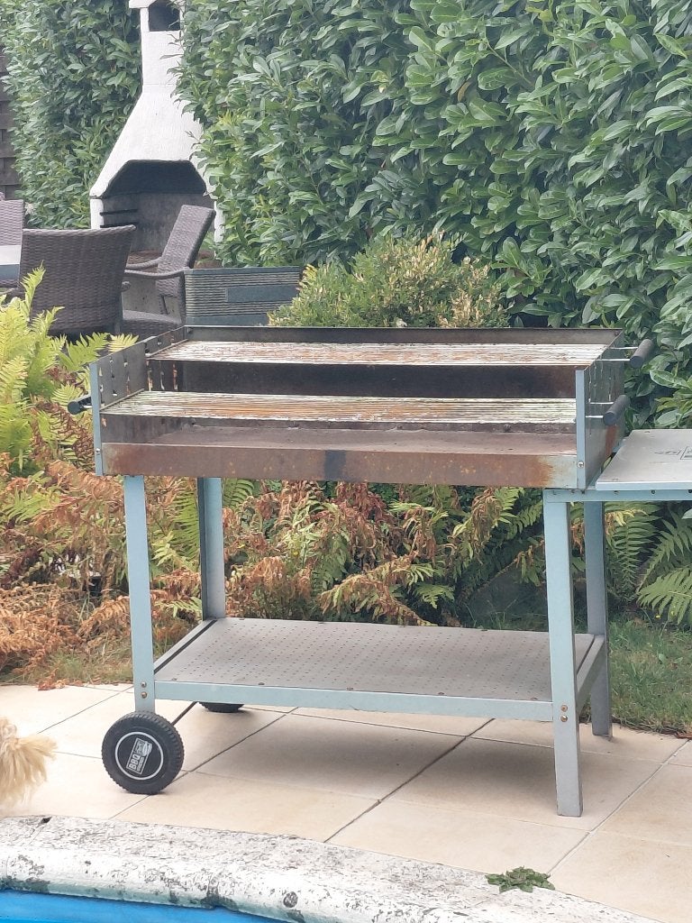 Barbecue voor 200 personen, Tuin en Terras, Ophalen, Gebruikt