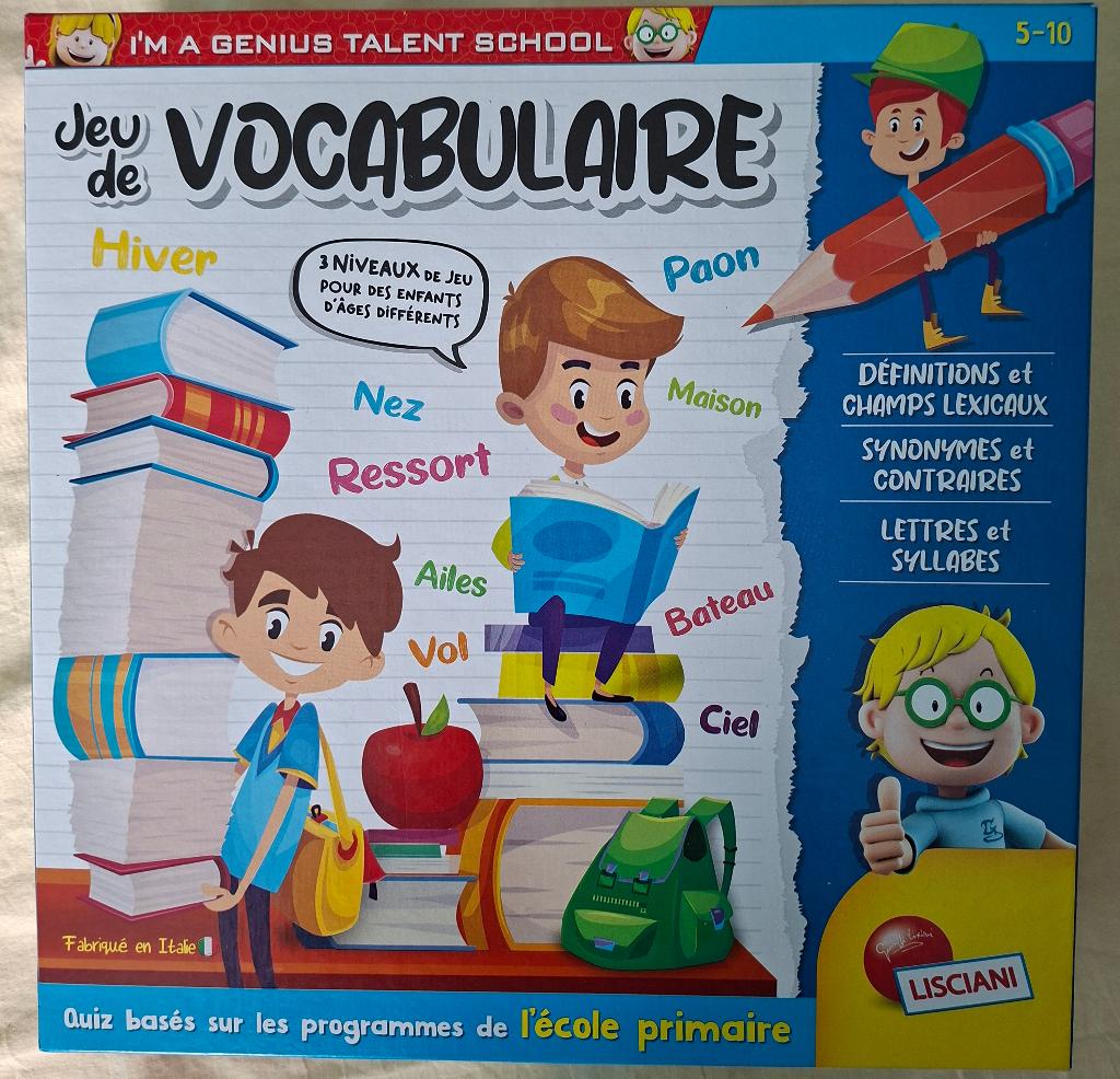 Jeu de vocabulaire, Hobby & Loisirs créatifs, Jeux de société | Jeux de plateau, Comme neuf, 1 ou 2 joueurs, Enlèvement