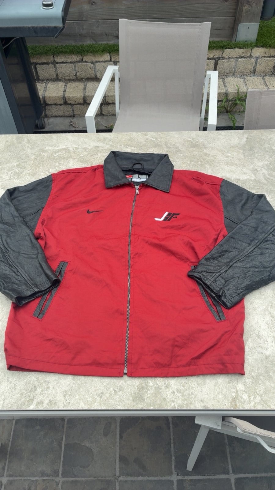 Rare Vintage Nike Team IIHF Deutschland Jack, Ophalen of Verzenden, Nieuw, Maat 52/54 (L), Rood
