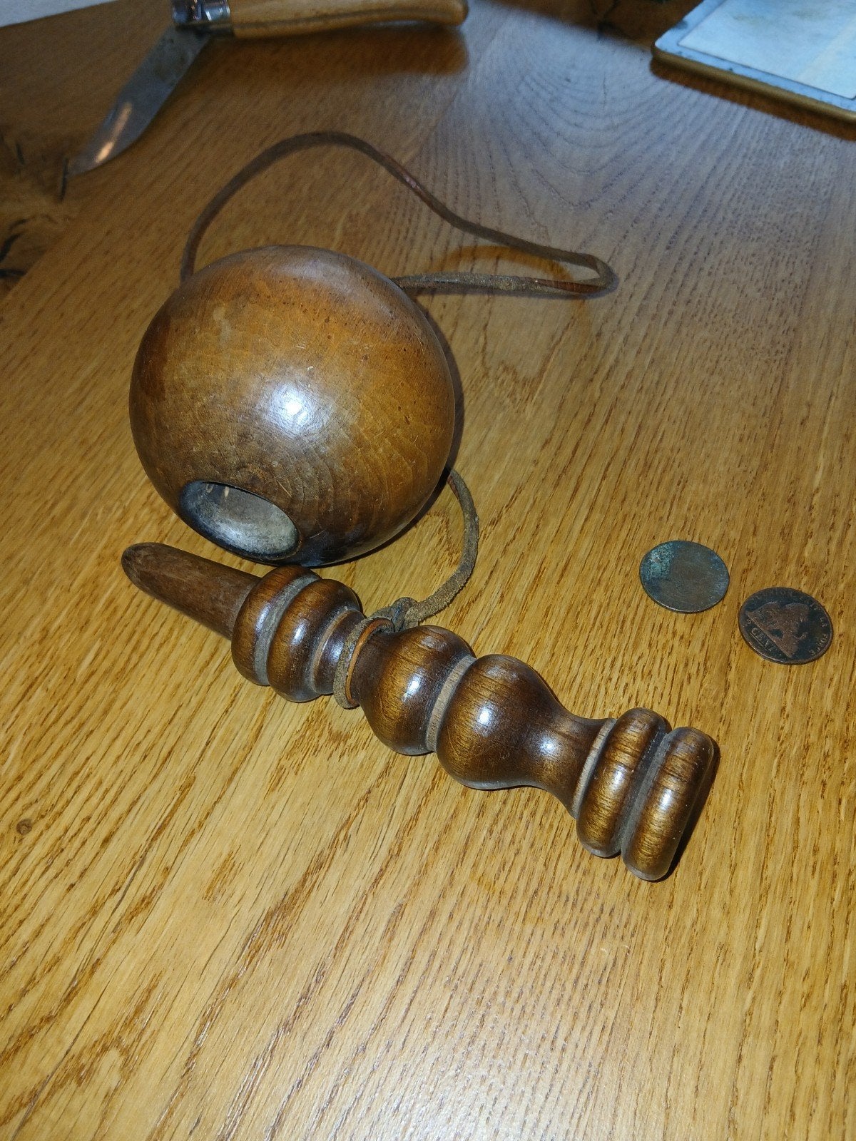 beker en bal spel vintage!!!, Antiek en Kunst, Antiek | Speelgoed, Ophalen of Verzenden