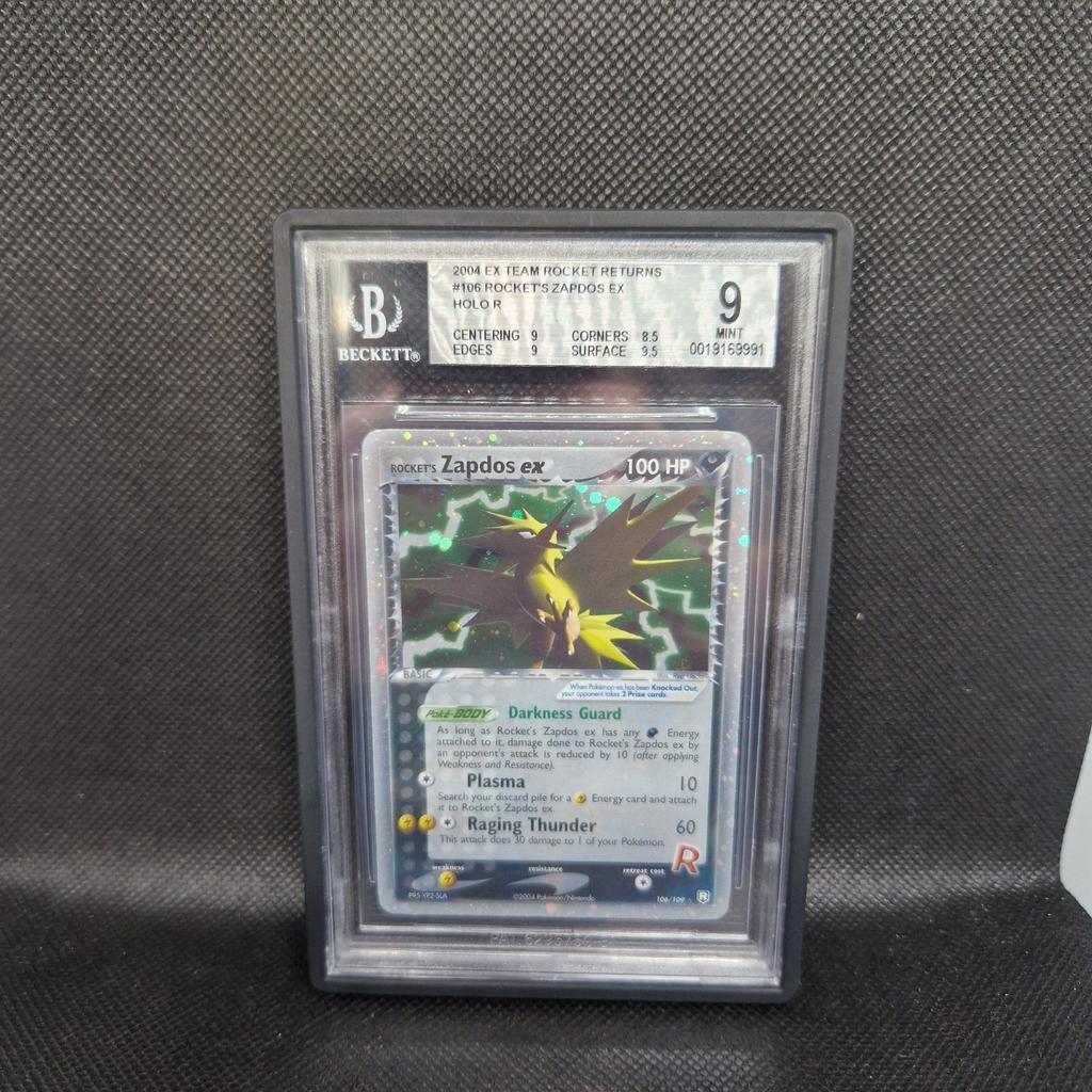 Rocket's Zapdos EX Holo Ex Team Rocket Returns BGS 9, Ophalen of Verzenden