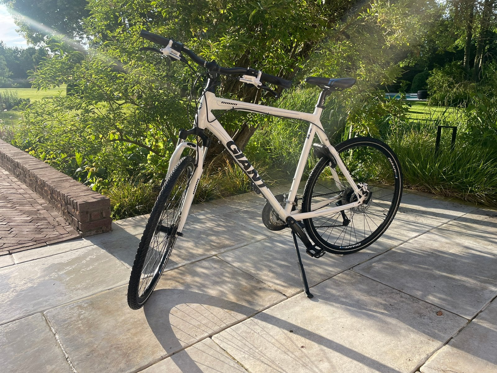 Witte Giant Roam 1 - XL, Fietsen en Brommers, Fietsen | Heren | Sportfietsen en Toerfietsen, Zo goed als nieuw, Giant, Ophalen