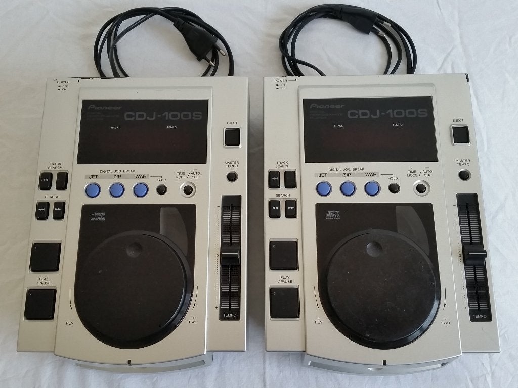 2x Pioneer CDJ-100S – voor herstel of onderdelen, Audio, Tv en Foto, Cd-spelers, Niet werkend, Pioneer, Ophalen