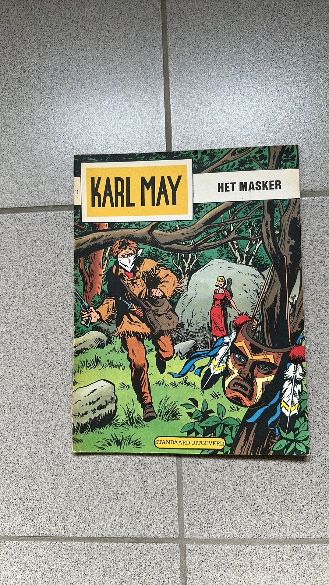 Karl May het masker, Boeken, Eén stripboek, Ophalen, Zo goed als nieuw