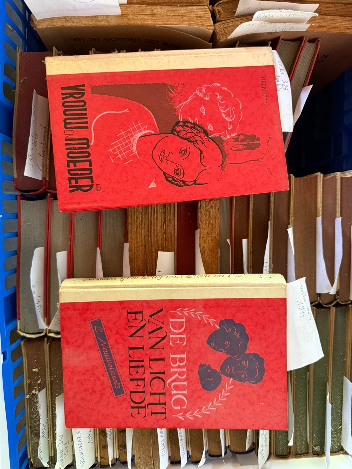 Oude boeken davidsfonds, Enlèvement