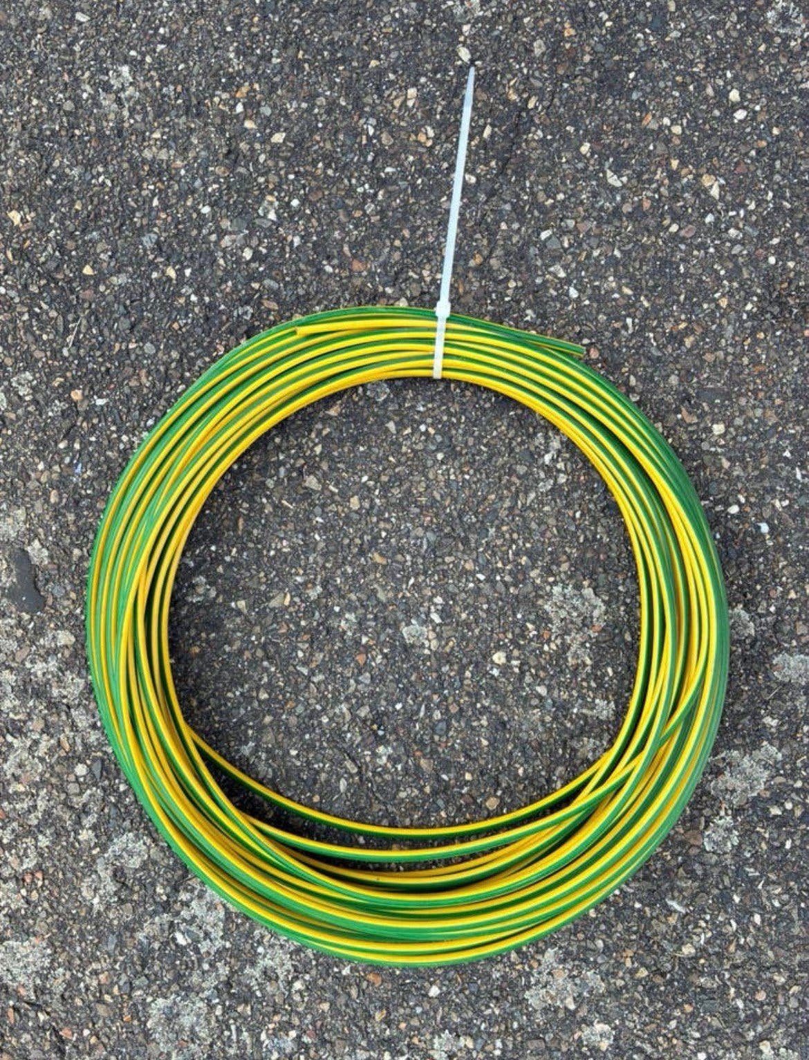 Aardings kabel 10 mm2 cca (33 meter), Ophalen, Nieuw, Kabel of Snoer