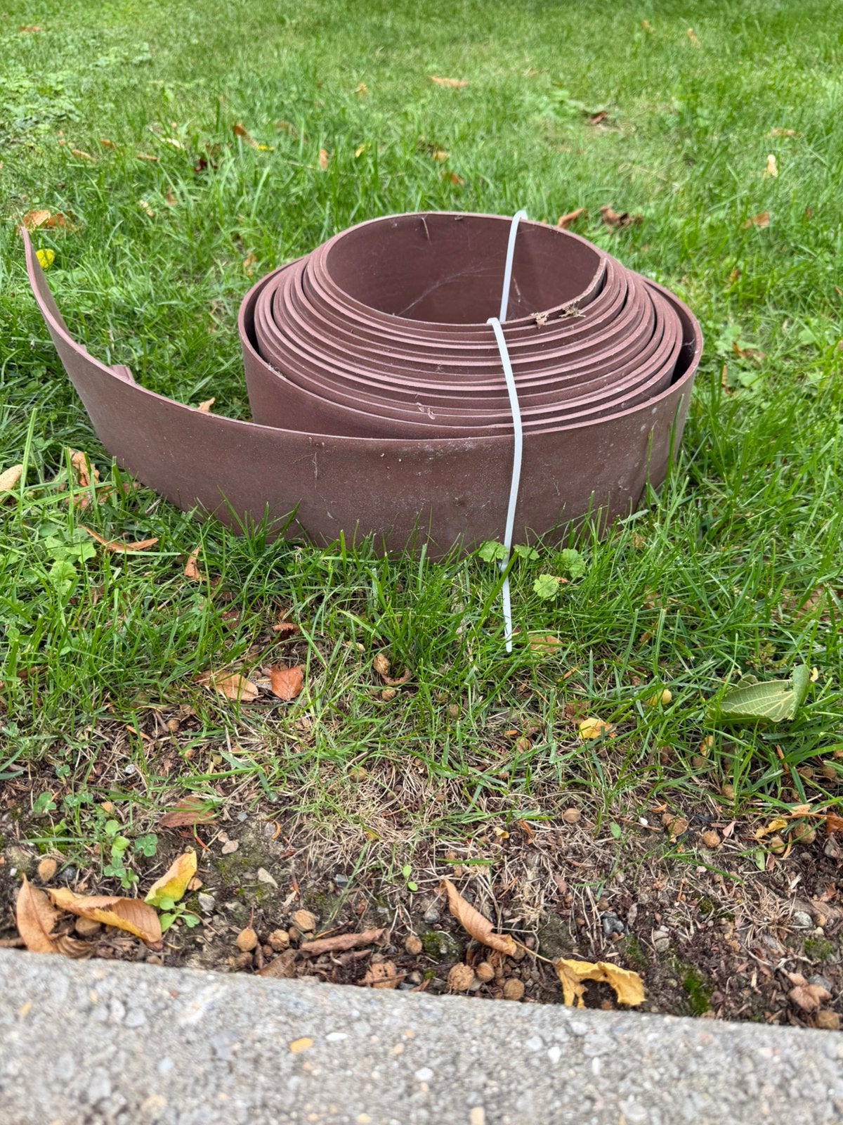 Bordures aspect Corten 80 m avec crochets, Enlèvement, Neuf