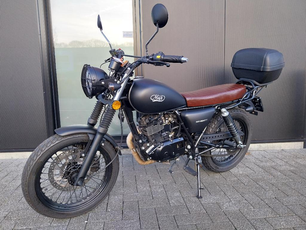 Mash seventy 125cc Met Garantie!, Bedrijf, 125 cc, 11 kW of minder, 1 cilinder