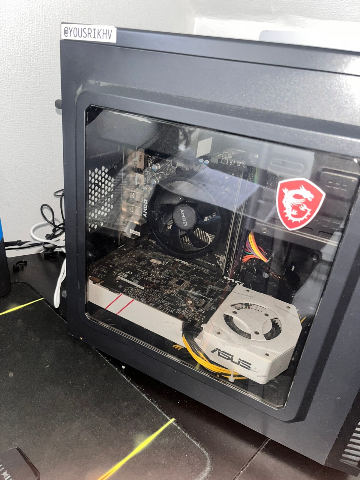 Msi Custom Pc (toetsenbord en muis is ook beschikbaar), Computers en Software, Ophalen, Gebruikt, Gaming, SSD