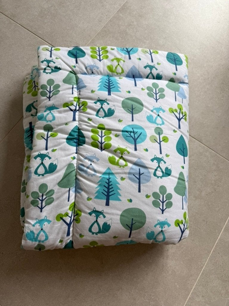 Parklegger / Boxkleed voor baby park – Bosdieren & Bomen, Kinderen en Baby's, Babyparken, Ophalen of Verzenden, Nieuw, Boxkleed