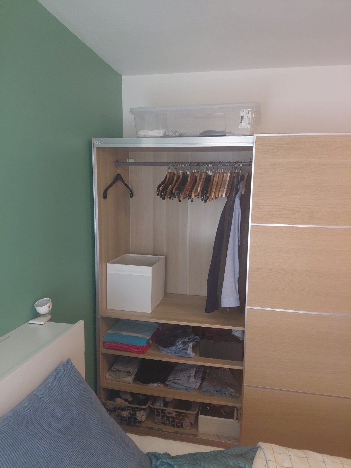 Ikea pax kasten - beige, Ophalen, Met plank(en), Nieuw, 200 cm of meer