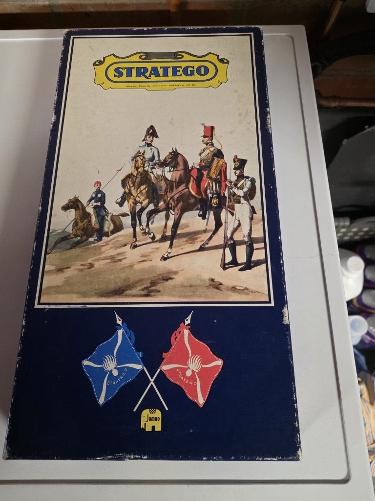 Stratego vintage bordspel, Een of twee spelers, Ophalen, Gebruikt, JUMBO