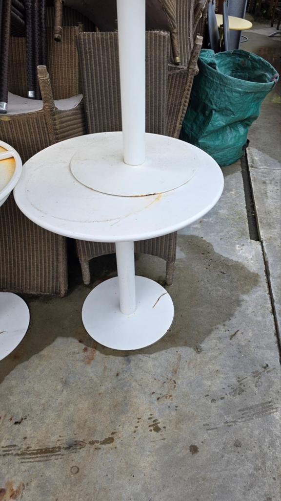 Verschillende terrasstafels tuin horeca cafe bar lot partij, Ophalen of Verzenden