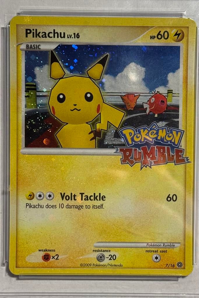 Pikachu - Pokémon kaart - Rumble - Near mint+, Ophalen of Verzenden, Zo goed als nieuw