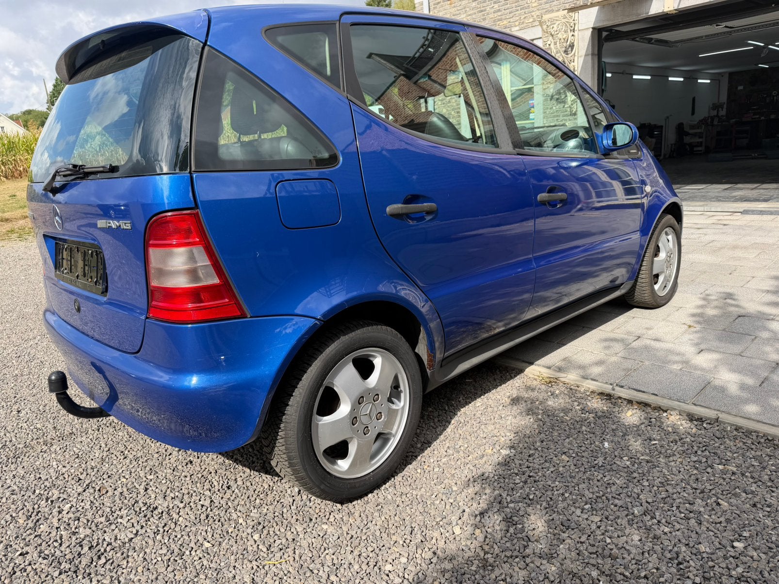 Mercedes a160 benzine zo meenemen, Auto's, 1599 cc, Blauw, Bedrijf, Handgeschakeld