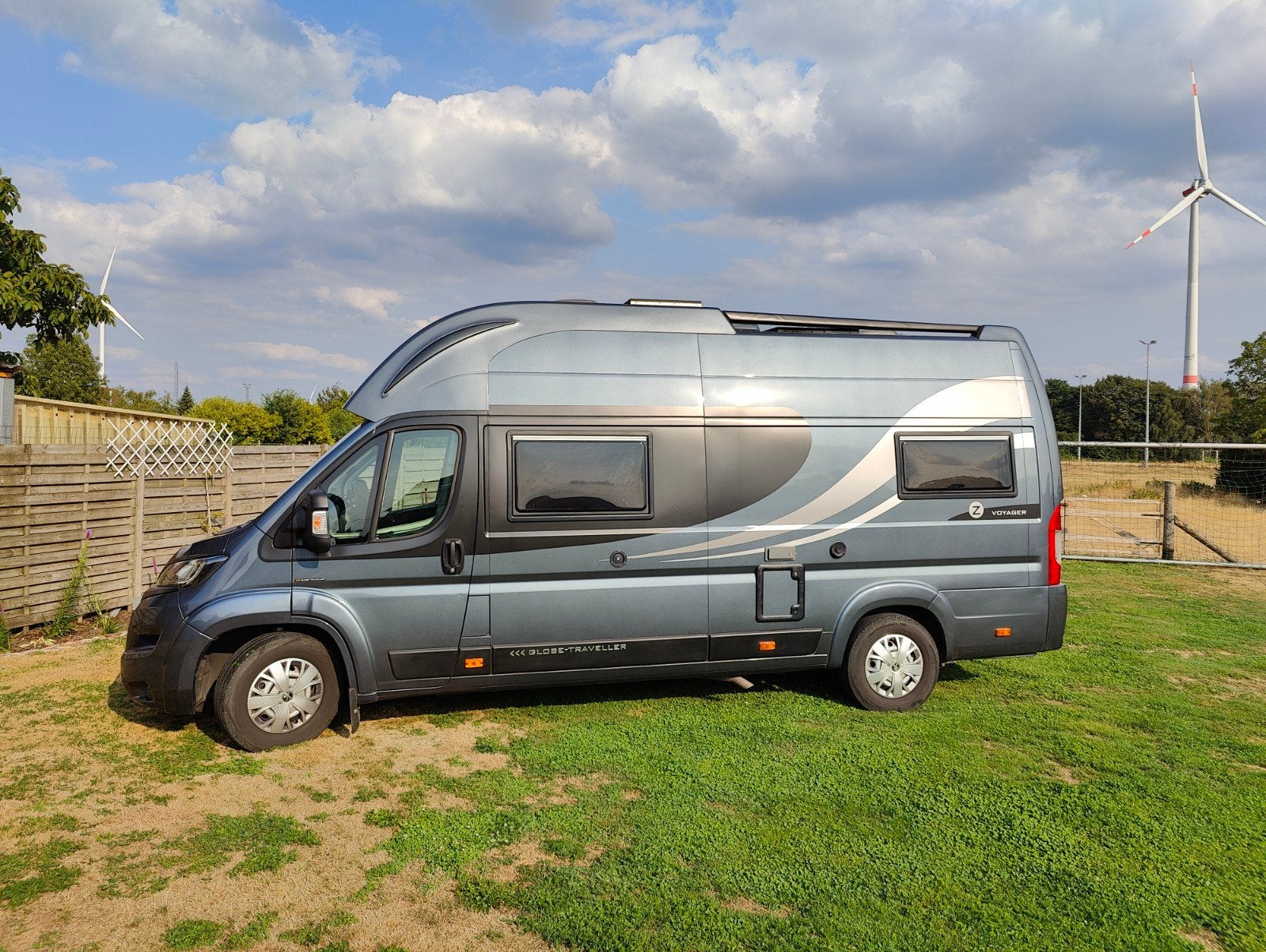 Globe Traveler Voyager Z Peugeot 2.0 63595 km i, Siège de train, Fiat, Boîte manuelle, Douche