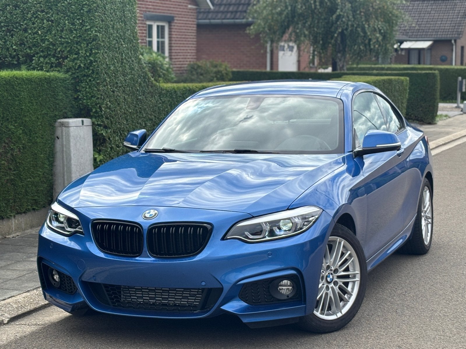BMW SERIE 2 PACK M — 2017 — DIESEL B47, Auto's, 4 zetels, 4 cilinders, 2 Reeks, Blauw